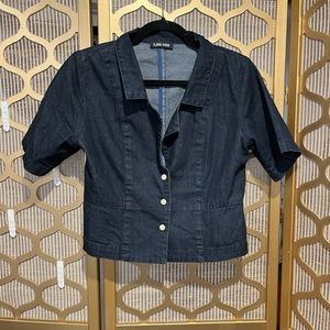 Ilana Kohn buttoned cropped top